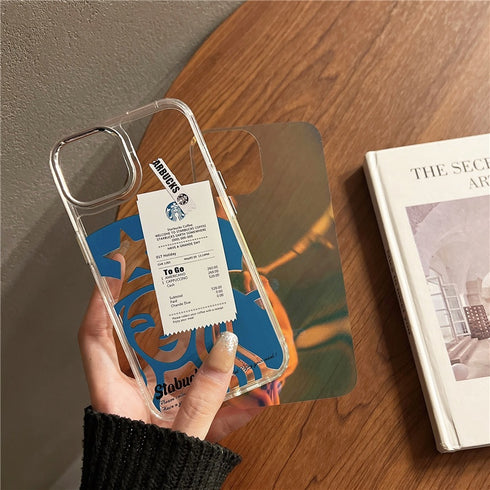 כיסוי אופנתי איכותי ומגניב מעוצב לאייפון - Starbucks