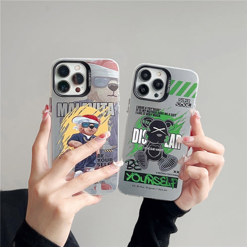 כיסוי אופנתי ויוקרתי מעוצב לאייפון - Bear Brick