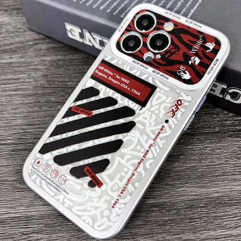 כיסוי אופנתי מיוחד ומגניב מעוצב לאייפון - Off White