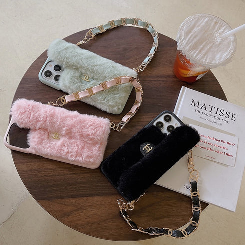 כיסוי יוקרתי מיוחד וססגוני מעוצב לאייפון - Chanel