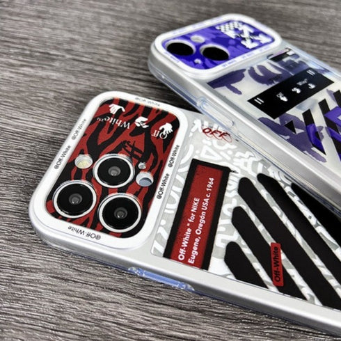 כיסוי אופנתי מיוחד ומגניב מעוצב לאייפון - Off White