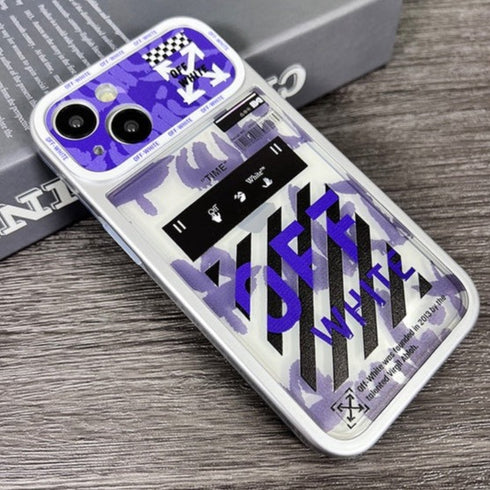 כיסוי אופנתי מיוחד ומגניב מעוצב לאייפון - Off White