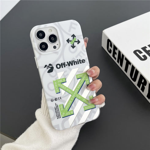 כיסוי אופנתי מיוחד ומגניב מעוצב לאייפון - Off White