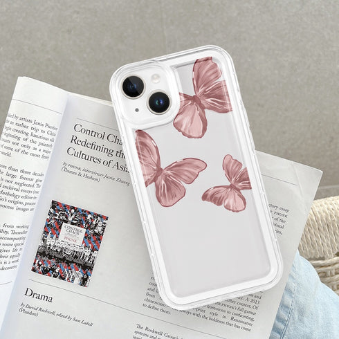כיסוי חמוד וייחודי מעוצב לאייפון - Butterfly