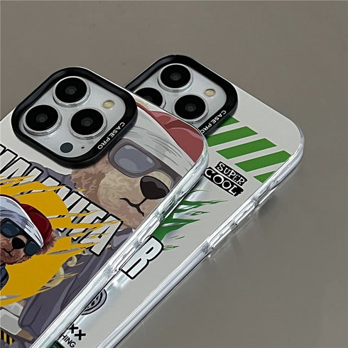 כיסוי אופנתי ויוקרתי מעוצב לאייפון - Bear Brick