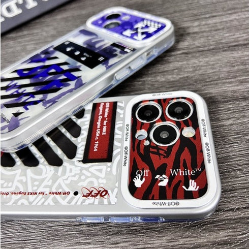 כיסוי אופנתי מיוחד ומגניב מעוצב לאייפון - Off White
