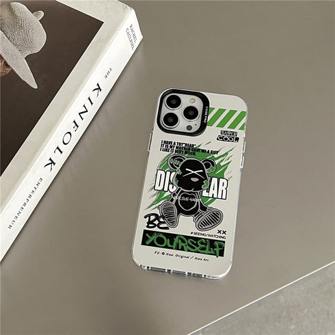 כיסוי אופנתי ויוקרתי מעוצב לאייפון - Bear Brick