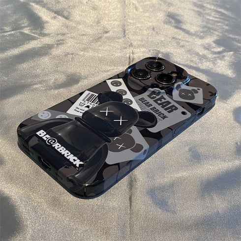 כיסוי איכותי אופנתי ויוקרתי מעוצב לאייפון - Bear Brick