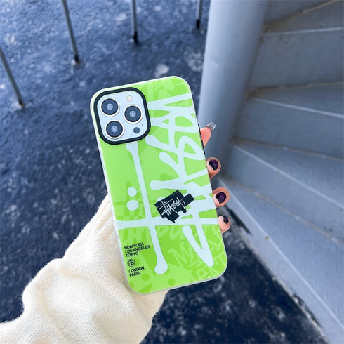 כיסוי יוקרתי אופנתי ומהמם מעוצב לאייפון - Stussy