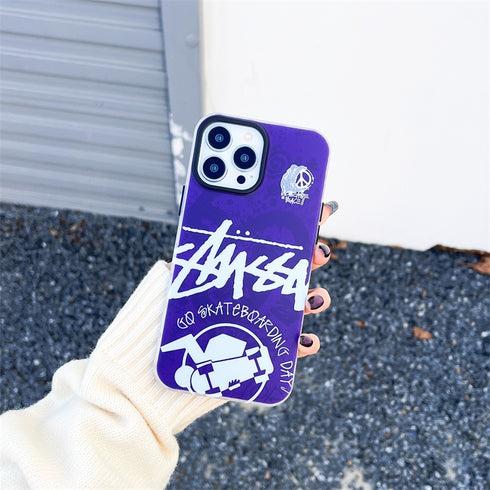 כיסוי יוקרתי אופנתי ומהמם מעוצב לאייפון - Stussy