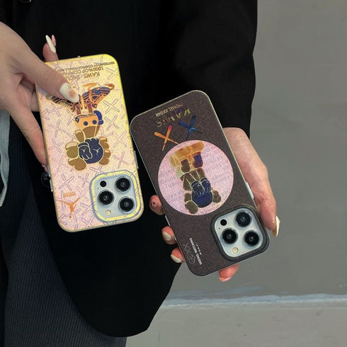 כיסוי אופנתי איכותי ומגניב מעוצב לאייפון - Kaws