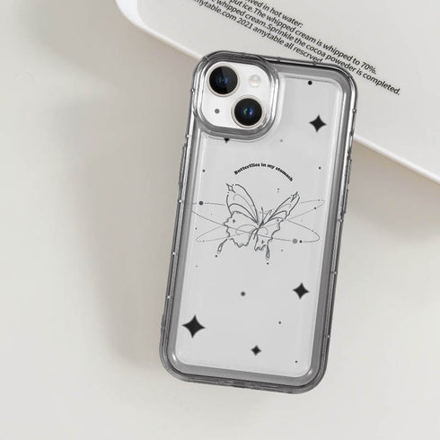 כיסוי חמוד וייחודי מעוצב לאייפון - Butterfly