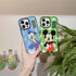 כיסוי אופנתי ייחודי וחמוד מעוצב לאייפון - Mickey and Donald Duck
