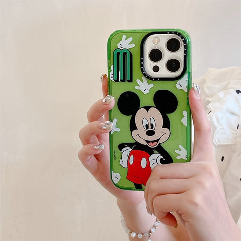 כיסוי אופנתי ייחודי וחמוד מעוצב לאייפון - Mickey and Donald Duck