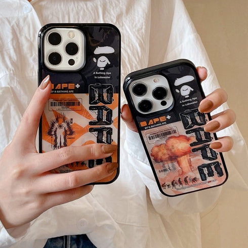 כיסוי מגניב ואיכותי לשינויי דוגמא מדהימים שתוכננו במיוחד לאייפון - Bape