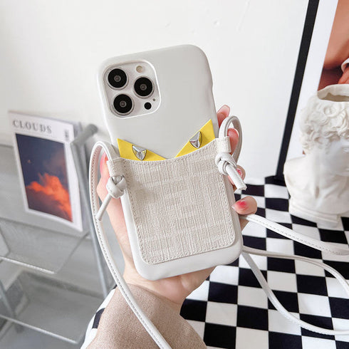 כיסוי אופנתי איכותי ויוקרתי מעוצב למגוון סוגי האייפון - Fendi