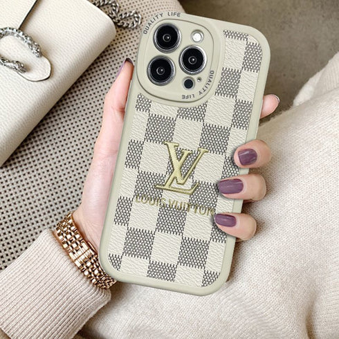 כיסוי אופנתי יוקרתי ואיכותי מעוצב לאייפון - Louis Vuitton