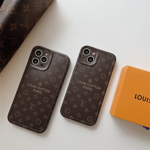 כיסוי אופנתי איכותי ויוקרתי מעוצב לאייפון - Louis Vuitton