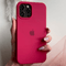 כיסוי סיליקון איכותי לאייפון (אדום ורדים) - iPhone Apple Case Magsafe