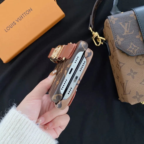 כיסוי רצועת יד איכותי ויוקרתי מעוצב לאייפון - Louis Vuitton