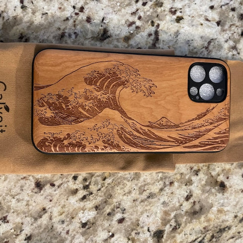 כיסוי איכותי וייחודי מעוצב לאייפון - Waves