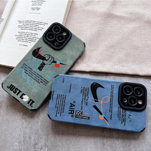 כיסוי בד איכותי לאייפון - Nike Air