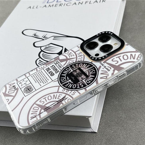 כיסוי אופנתי ואיכותי מעוצב לאייפון - Stone Island